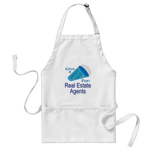 Tablier Shout for Real Estate Agents (Devant)