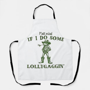 Tablier Si Je Fais De La Grenouille Lollygang Retro