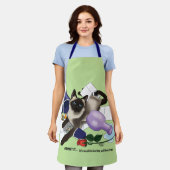 Tablier Siamese Cat Mischief drôle (Porté)