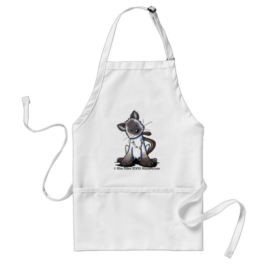 Tablier Siamese Kitty Apron (Devant)
