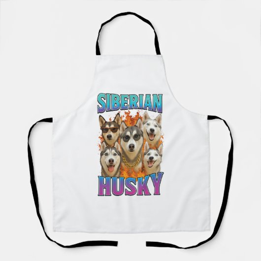 Tablier Sibérien Husky (Recto)