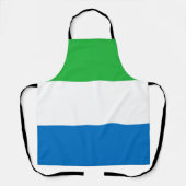 Tablier Sierra Leone Flag (Recto)