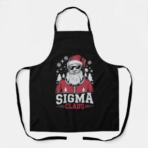 Tablier Sigma Claus Cool Père Noël Noël Rizz Rizzler Mème