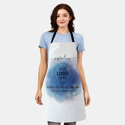 Tablier Signature holographique Script moderne Parties sci (Porté)