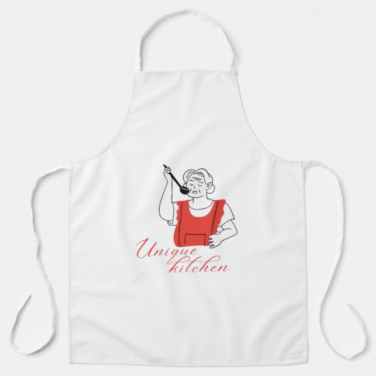 Tablier Signature Kitchen Apron – All Over Print Medium (Recto)