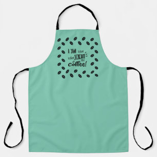 TABLIER SILENCE SCREAM APRON