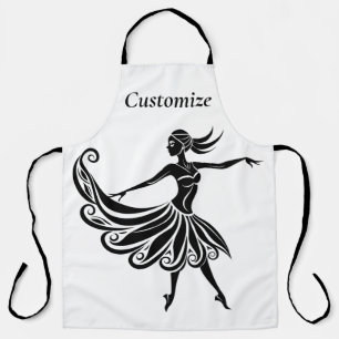 Tablier Silhouette Danseuse Africaine Art Thunder_Thunder_