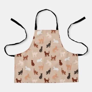 Tablier Silhouette de chat
