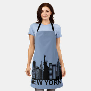 Tablier silhouette de la ville de New York