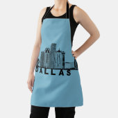 Tablier Silhouette de l'horizon de Dallas (Insitu)