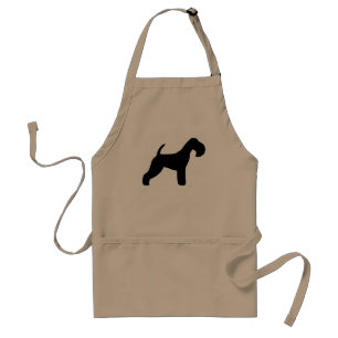 Tablier Silhouette de région des lacs Terrier
