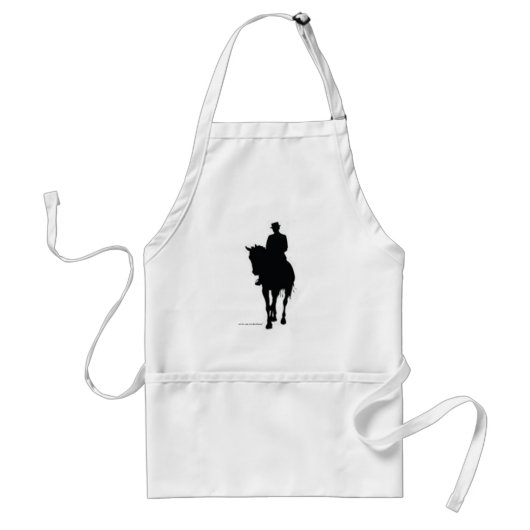 Tablier Silhouette du cavalier (Devant)
