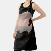 Tablier Silhouette of man in cave (Insitu)