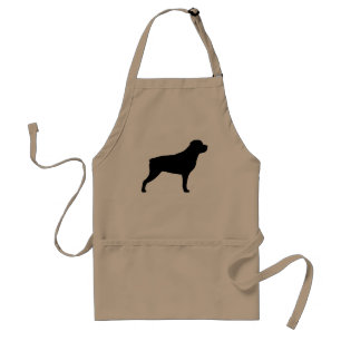 Tablier Silhouette Rottweiler