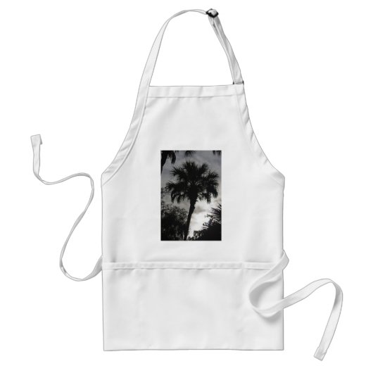 Tablier Silhouette tropicale (Devant)