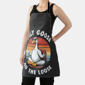 Tablier Silly Goose sur Loose Meditation Yoga Retro (Insitu)