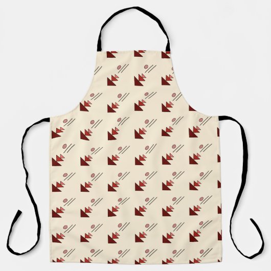 Tablier Simple Abstract  (Recto)