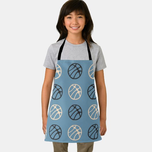 Tablier Simple Basket Bleu Lecteur Panier Ventilateur Enfa (Insitu)