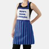Tablier Simple Bleu Stripe Cuisine de la maison de maman (Insitu)