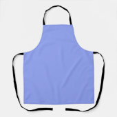 Tablier simple couleur solide simple personnalisé bleu pas (Recto)