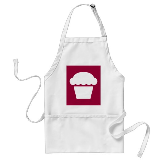 Tablier simple cupcake / muffin (Devant)