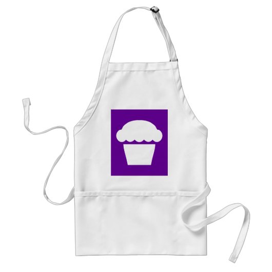 Tablier simple cupcake / muffin (Devant)