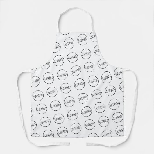 Tablier Simple minimalist logo Modern Promotional Business (Recto)