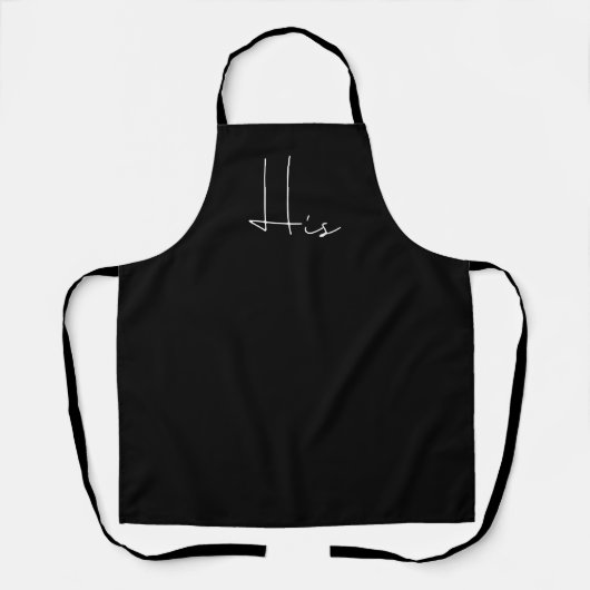 Tablier Simple minimaliste (Recto)