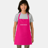 Tablier Simple Personalized Name Monogram | Elegant Custom (Insitu)