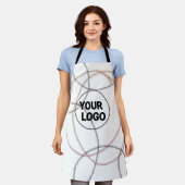 Tablier simple personnalisé minimal ajouter votre logo adr (Porté)