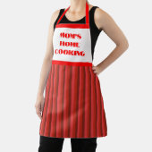 Tablier Simple Red Stripe Maman's Home Cuisine Apron (Insitu)