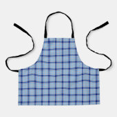 Tablier Simple Style Chake Rustique Bleu (Recto)