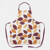 Tablier Simples feuilles d'automne Apron (Recto)