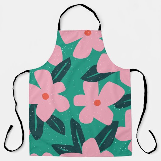 Tablier Simplicité florale : Beauté Abstraite (Recto)