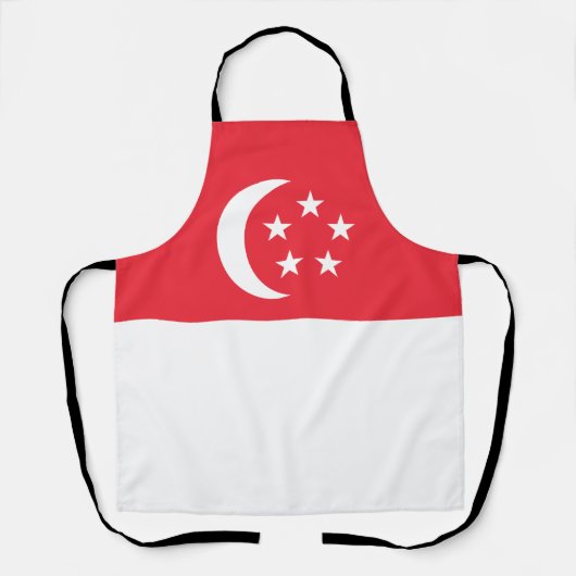 Tablier Singapore Flag (Recto)