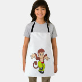 Tablier Singe aux arts martiaux Kungfu (Insitu)