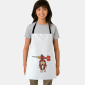 Tablier Singe aux fléchettes avec Dart (Insitu)