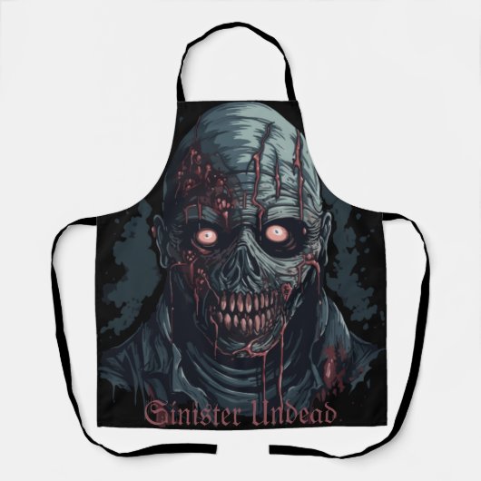 Tablier Sinister Undead (Recto)