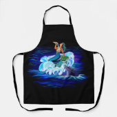 Tablier Sirène avec dauphin (Recto)