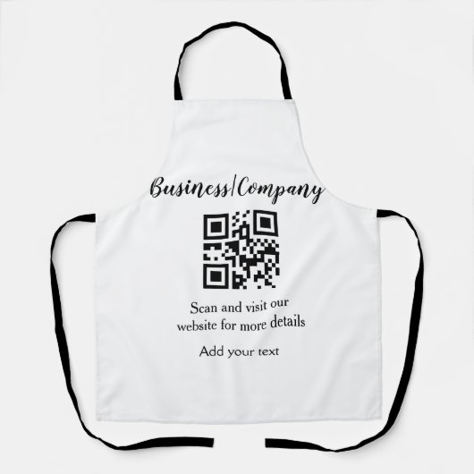 Tablier Site web simple de société commerciale code-barres (Recto)