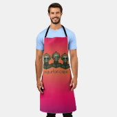 Tablier Skeleton crew All-Over Print Apron (Porté)