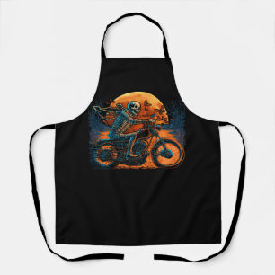 Tablier Skeleton équitation Vélo de Jupe Lazy Costume d'Ha