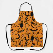 Tablier Skeletons d'Halloween Macabre Dance (Recto)