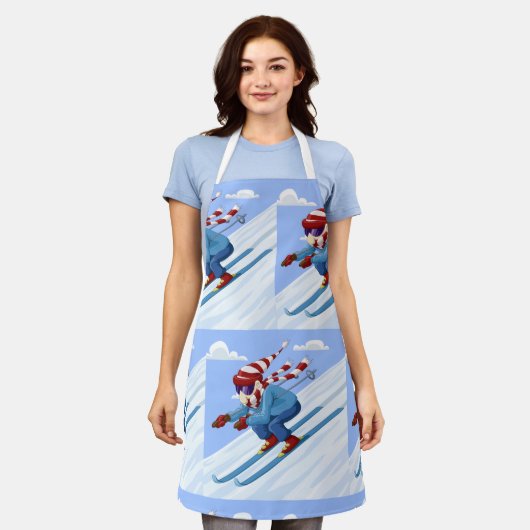 Tablier Ski de descente (Porté)