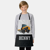 Tablier Skid Steer Équipement lourd Opérateur Nom Ferme Co (Porté)