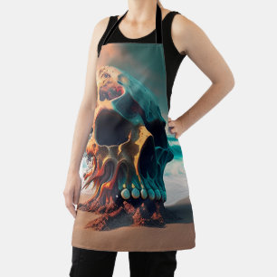 Tablier Skull on the beach