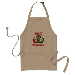 Tablier SkullCrab, BBQ, maître, EOD