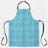 Tablier Sky Blue Plaid (Recto)
