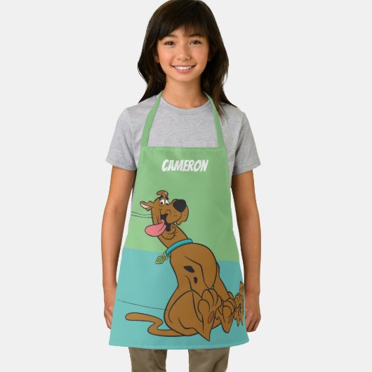 Tablier Slide Scooby-Doo Avec Sortie De Langue (Insitu)