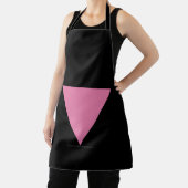 Tablier SlipperyJoe's rose triangle drapeau clair rose sym (Insitu)